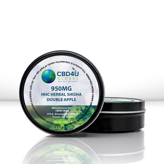 CBD4U HHC SHISHA DOUBLE APPLE 950MG
